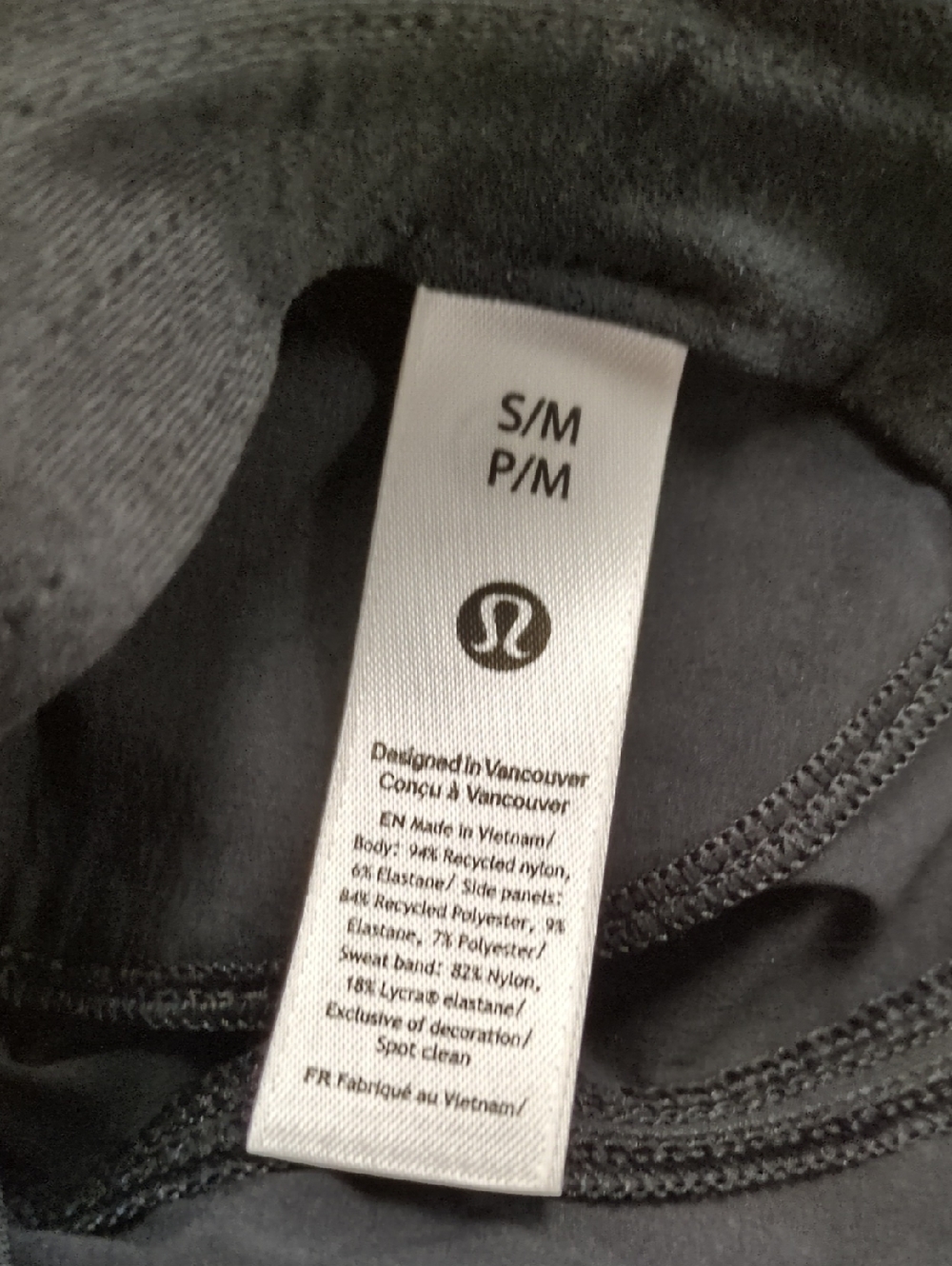 Lululemon Multi-Panel Reflective Running Hat Black S/M - Picture 6 of 11